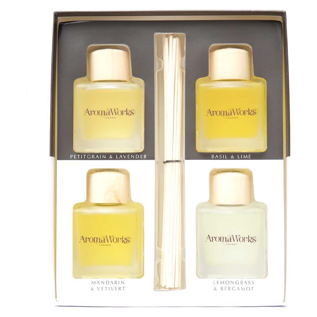 Aroma Works Aromaworks Reed Diffuser Gift Set 4 X 100Ml