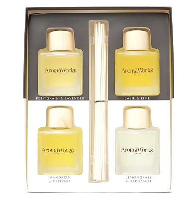 AromaWorks Reed Diffuser Gift Set 4 x 100ml