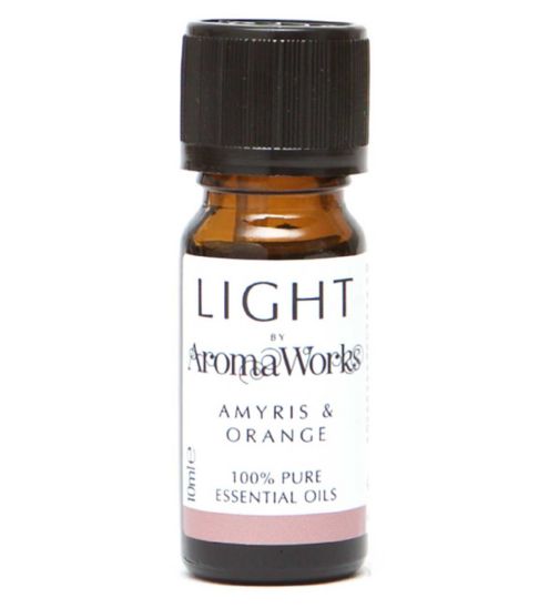 AromaWorks London Light Range - Amyris and Orange 10ml Essential Oil