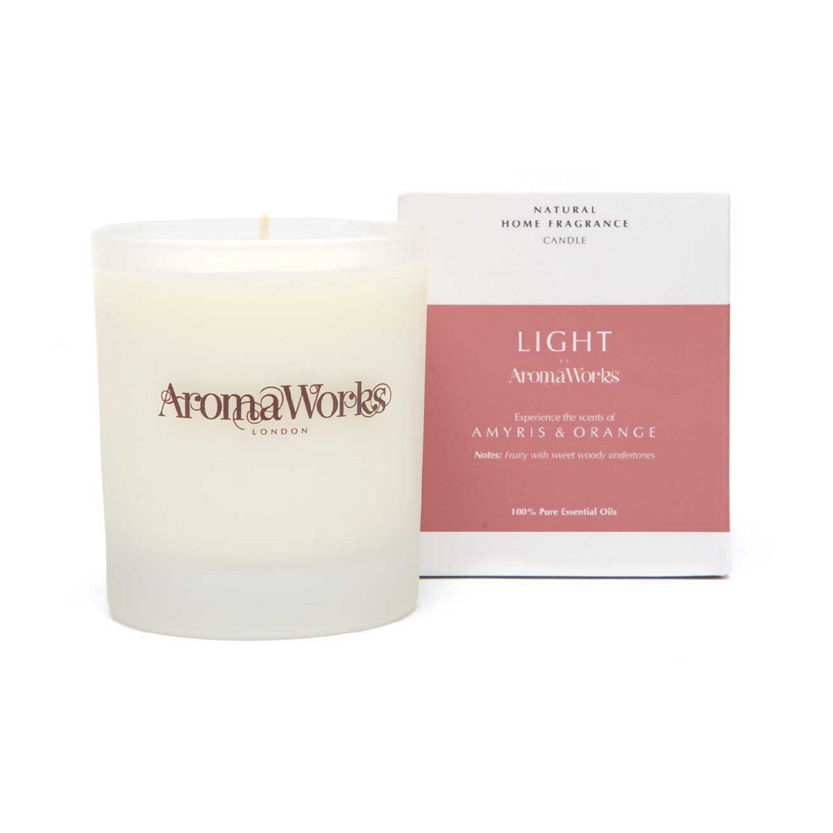 Aroma Works Aromaworks Amyris And Orange Candle 30Cl