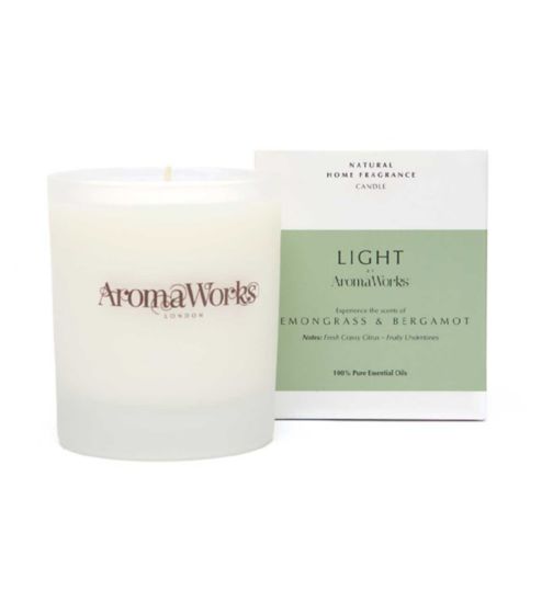 AromaWorks Lemongrass & Bergamot Candle 30cl