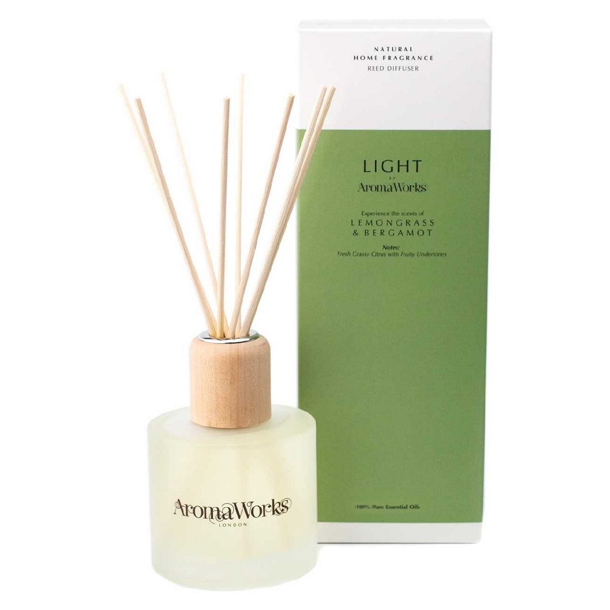 Aroma Works Aromaworks Lemongrass & Bergamot Reed Diffuser200 Ml, 200Ml