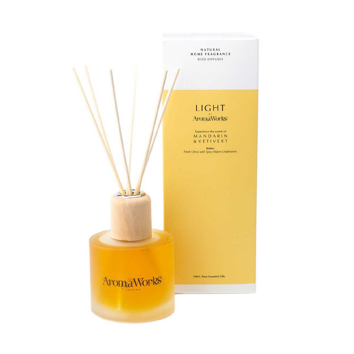 Aroma Works Aromaworks Mandarin And Vetivert Reed Diffuser200 ml, 200ml