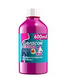Gaviscon Extra Mint Flavour Oral Suspension 600ml