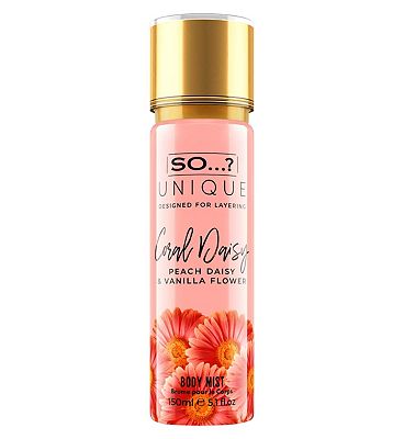 So...? Unique Coral Daisy Body Mist 150ml