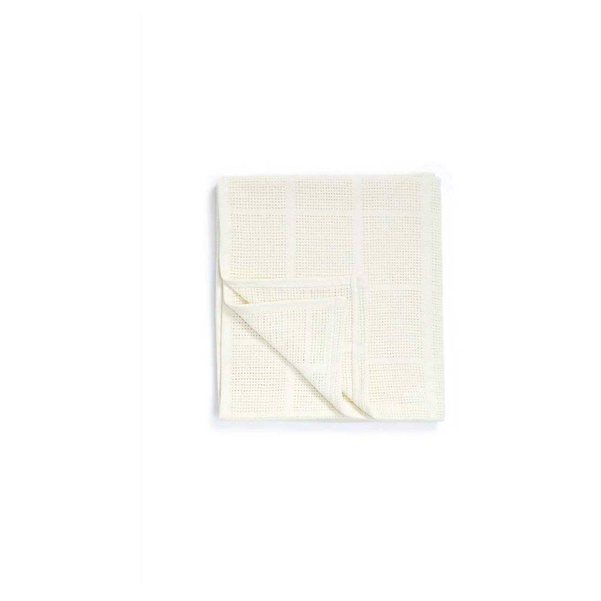 Mothercare Cot/Cot Bed Cellular Cotton Blanket- Cream