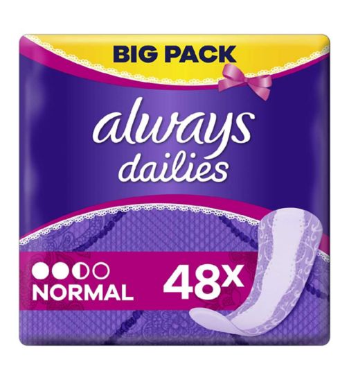 Always Dailies Normal Profresh Panty Liners x 48