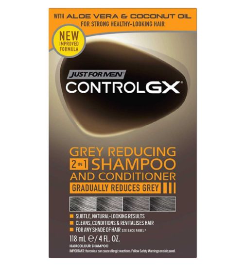 Just For Men Control GX Grey Reduce Shampoo & Conditioner 118ml