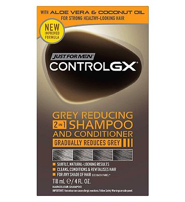 Just For Men Control GX Grey Reduce Shampoo & Conditioner 118ml
