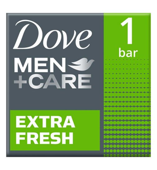 Dove Men+Care Body and Face Soap Bar Extra Fresh 90g