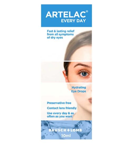 Artelac® Every Day Fast and Lasting Dry Eye Relief Drops 10ml