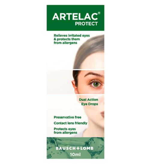 Artelac® Protect Dual Action Allergy Relief Eye Drops 10ml
