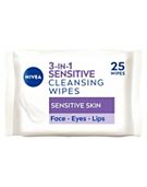 NIVEA Cleansing Face Wipes for Sensitive Skin 25pcs