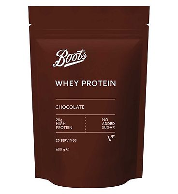 Boots Whey Protein Chocolate Flavour, 600g