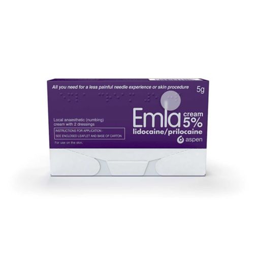 EMLA Cream 5% - 5g