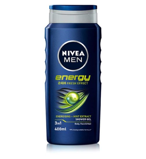 NIVEA MEN Energy Shower Gel 400ml