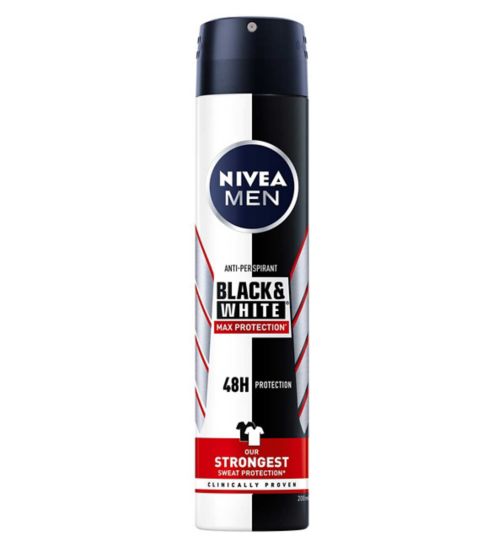 NIVEA Men Black & White Max Protection Anti-Perspirant 200ml
