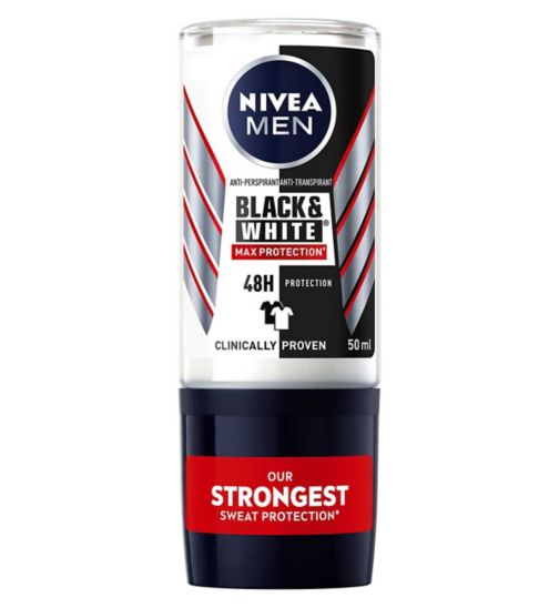 NIVEA Men Black & White Max Protection Roll-On 50ml