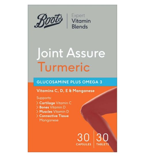 Boots Joint Assure Turmeric, 30 Capsules + 30 Tablets