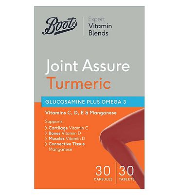 Boots Joint Assure Turmeric, 30 Capsules + 30 Tablets