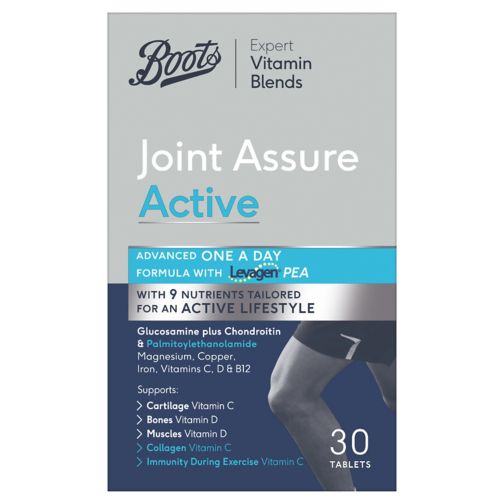 Boots Joint Assure Active with Levagen 30 Tablets