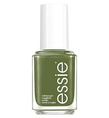Essie Nail Polish 789 Win Me Over, Muted Khaki Green Colour, High Shine and High Coverage 13.5 ml