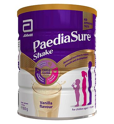 PaediaSure Shake, 850g, Vanilla Flavoured Nutritional Supplement Drink for Kids