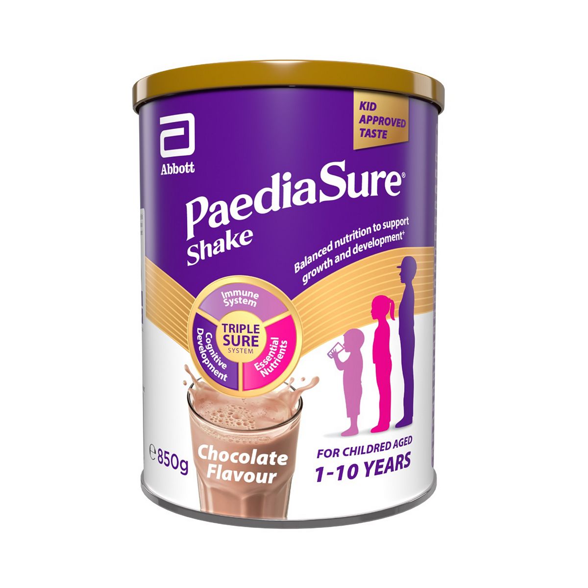 Paediasure Shake Nutritional Supplement Drink Chocolate 850G