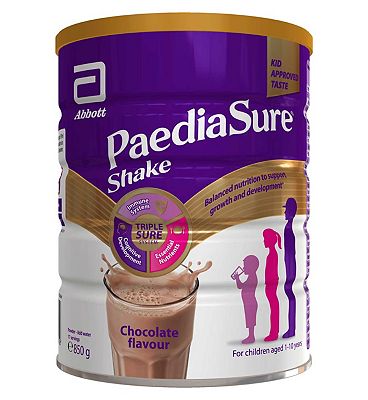 PaediaSure Shake, 850g, Chocolate Flavoured Nutritional Supplement Drink for Kids