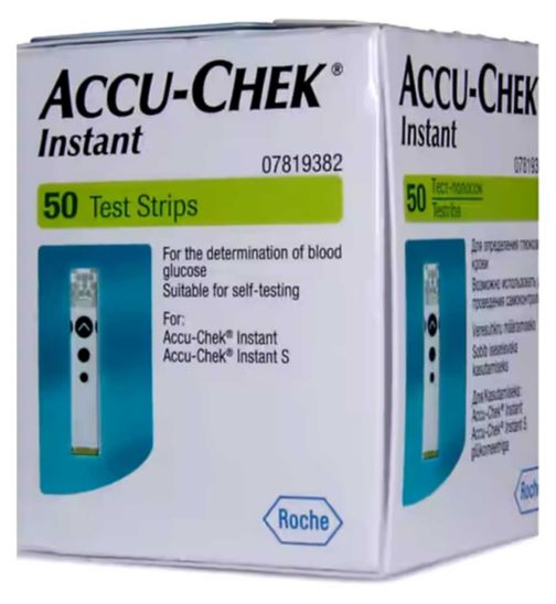 Accu-Chek® Instant Blood Glucose Test Strips - 50 Strips