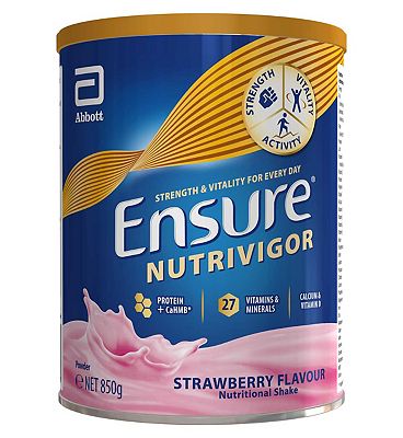Ensure NutriVigor Strawberry Flavour Nutritional Shake 850g