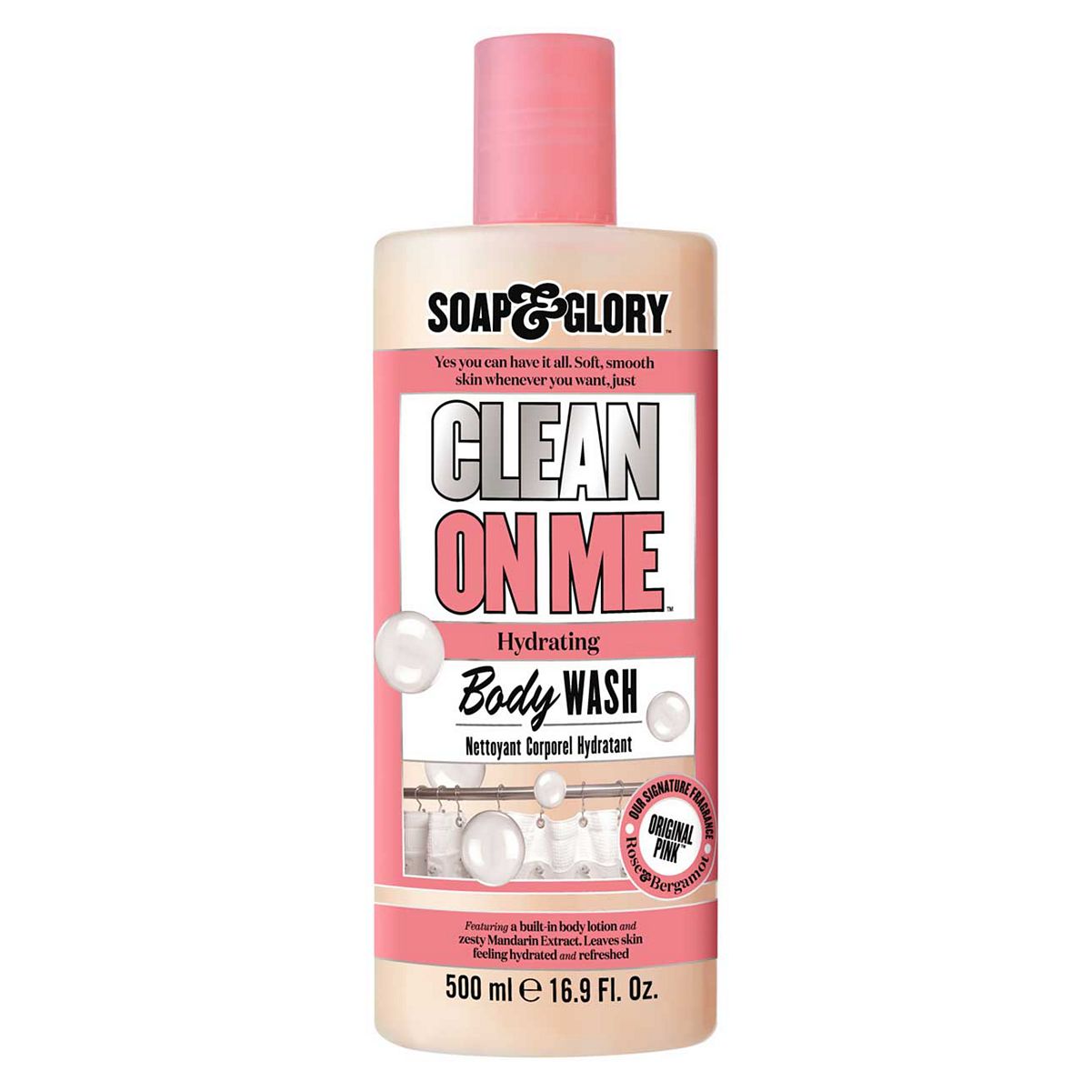 Soap & Glory Clean On Me Shower Gel 500ml