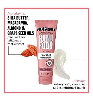 Soap & Glory Hand Food Hand Cream 125ml (4)