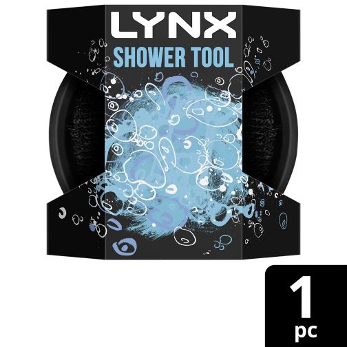 Lynx  2-Sided Shower Tool 1 Piece