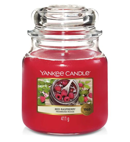 Yankee Candle Medium Jar Red Raspberry 411g