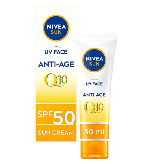 NIVEA SUN UV Face Q10 Anti-Age Sun Cream SPF50 50ml