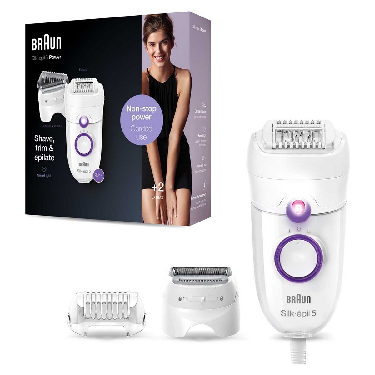 Braun Silk-Épil 5, Power Epliator - 5-625