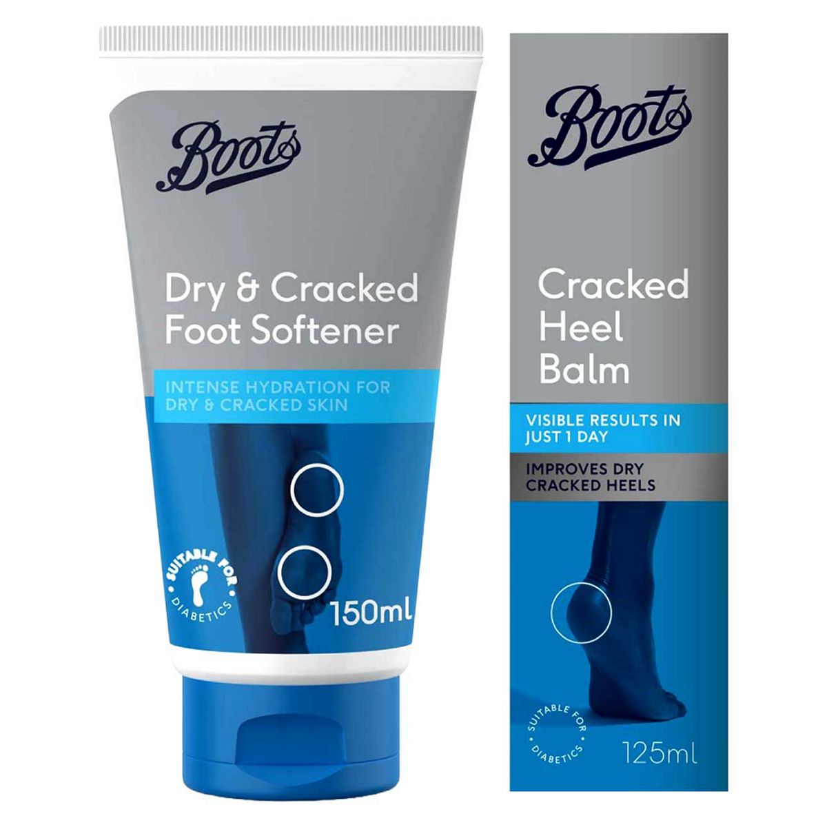 Boots Cracked Heel Balm And Foot Softener Bundle