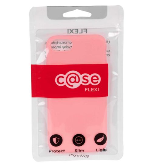 Case Flexi iPhone 6/7/8 COMBO Pink