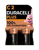 Duracell Plus 100% C 2pk