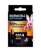 Duracell Optimum AAA batteries 4s