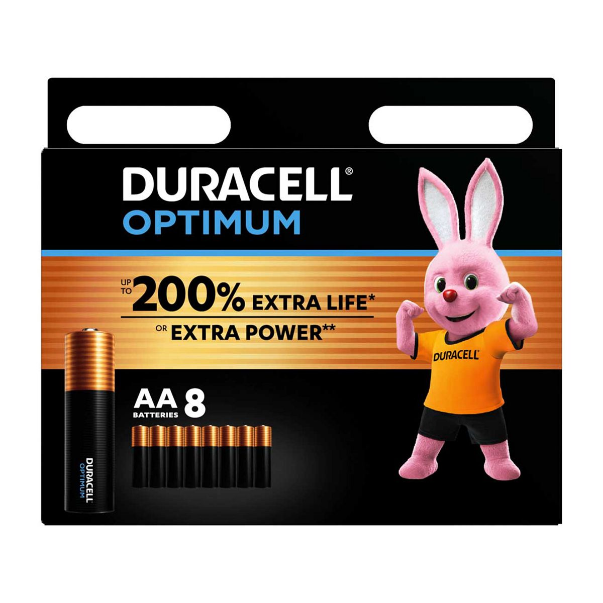 Duracell Optimum Aa Batteries 8S