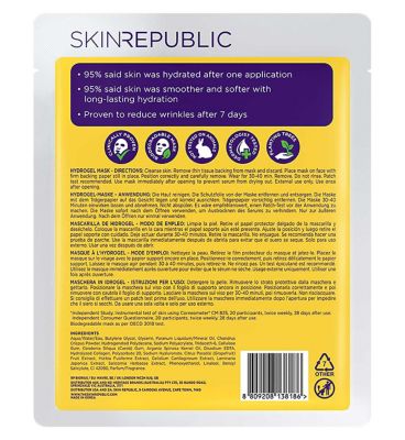 Skin Republic Collagen Hydrogel Face Sheet Mask 25ml (6)