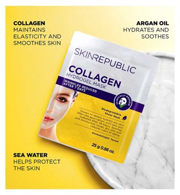 Skin Republic Collagen Hydrogel Face Sheet Mask 25ml (8)