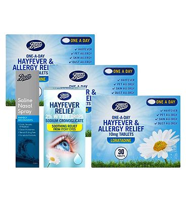 Boots Hayfever and Allergy Relief Bundle - Loratadine