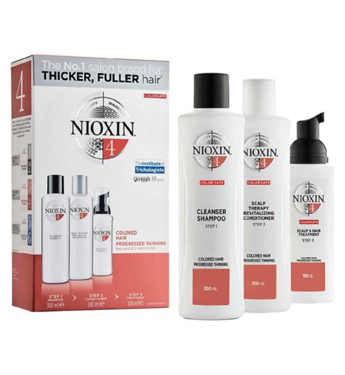 NIOXIN 3-part System 4 Loyalty Kit for Coloured Hair with Progressed Thinning