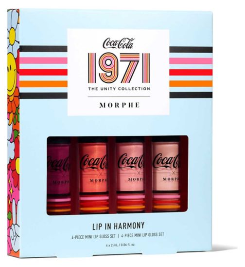 Coca-Cola X MorpheLip In Harmony 4-Piece Mini Lip Gloss Set