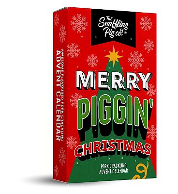 Snaffling Pig Pork Crackling Advent Calendar