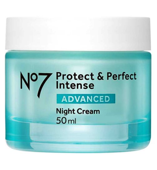 No7 Protect & Perfect Intense ADVANCED Night Cream 50ml Enhanced Formula