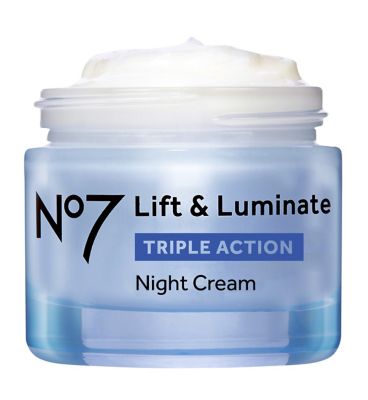 No7 Lift Luminate TRIPLE ACTION Night Cream Enhanced Formula